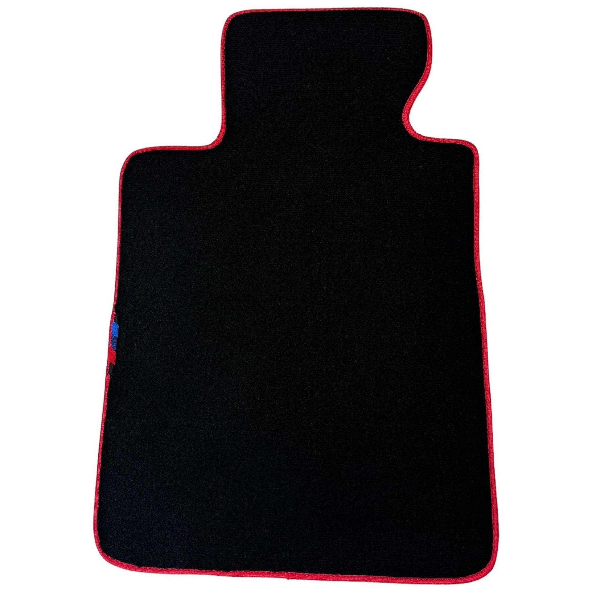 Black Mats For BMW G60 (2023-2026) Sedan | Red Trim - AutoWin