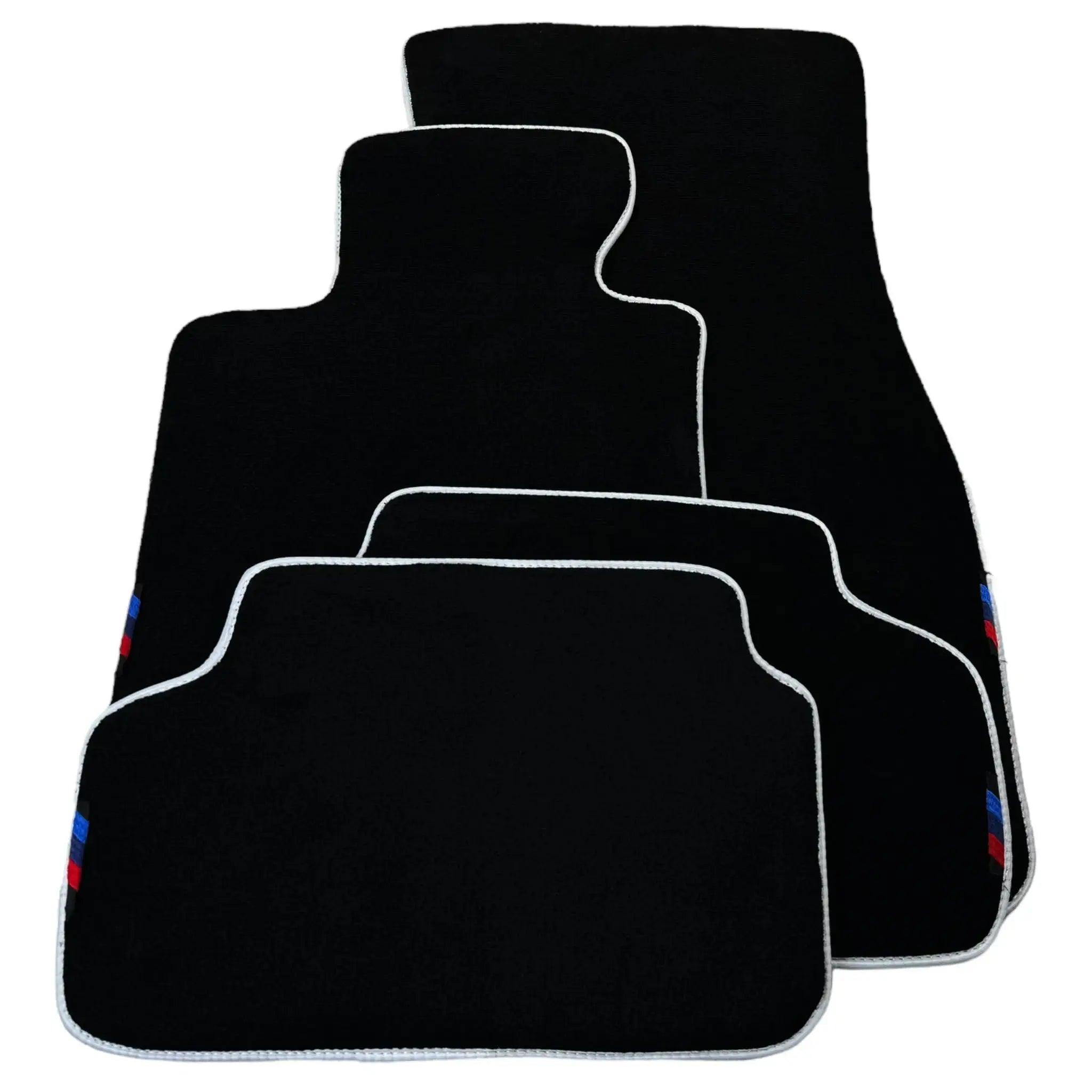 Black Mats For BMW X3 - E83 SUV | White Trim - AutoWin