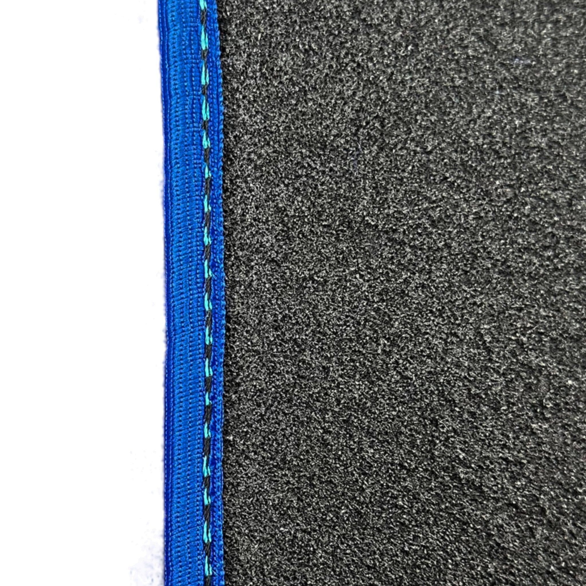 Blue Floor Mats For Mercedes Benz E-Class W213 Sedan (2016-2020) | Limited Edition - AutoWin