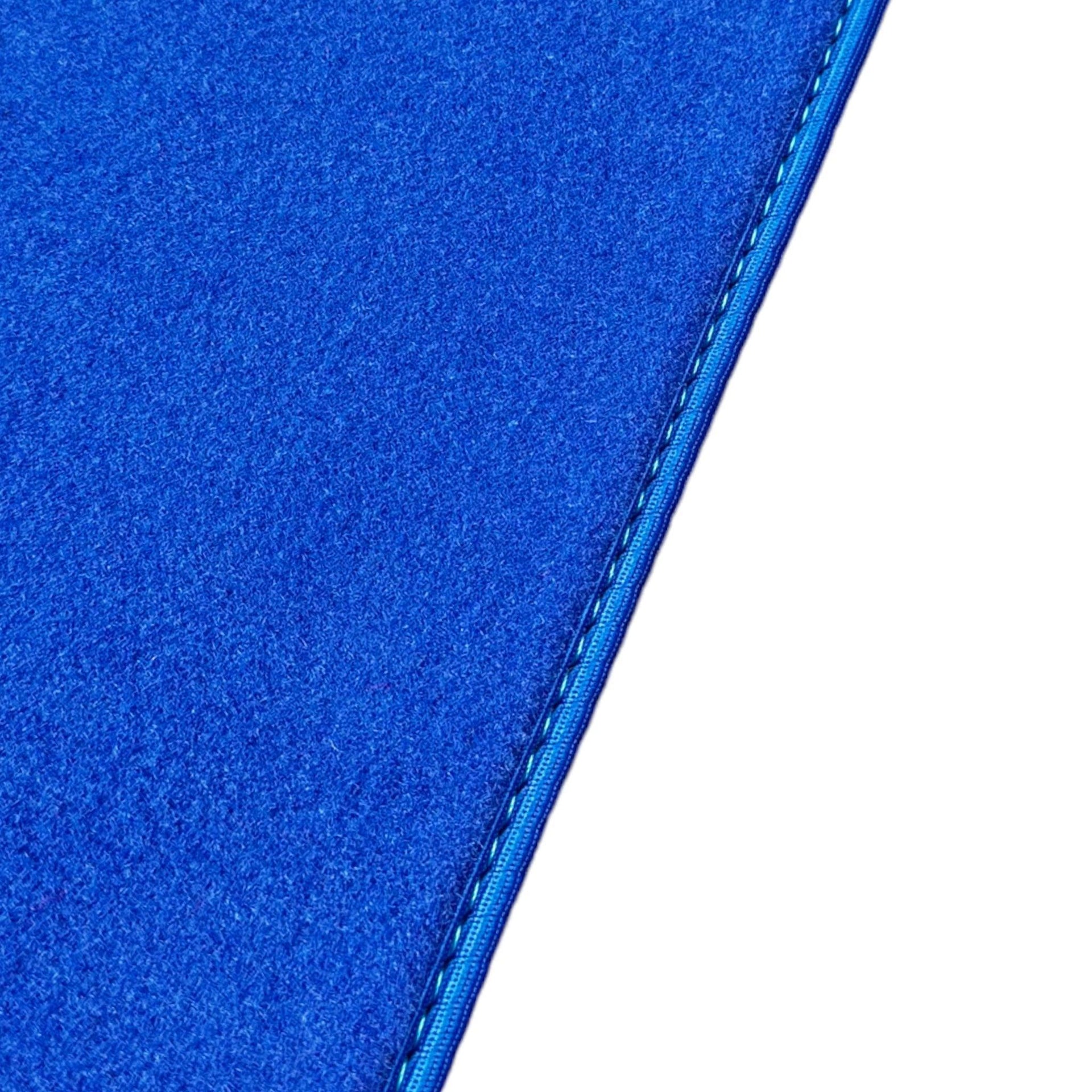 Blue Floor Mats for Pontiac FireBird (1993-2002) with Trans Am Logo - AutoWin