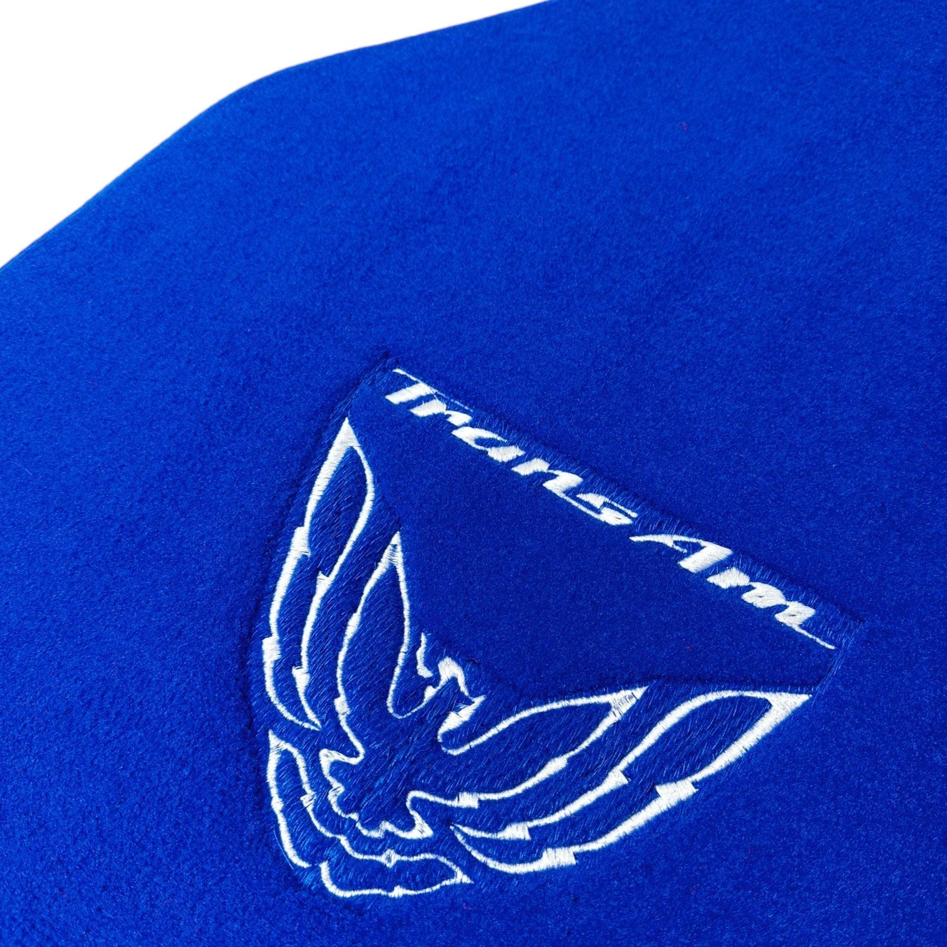 Blue Floor Mats for Pontiac FireBird (1993-2002) with Trans Am Logo - AutoWin
