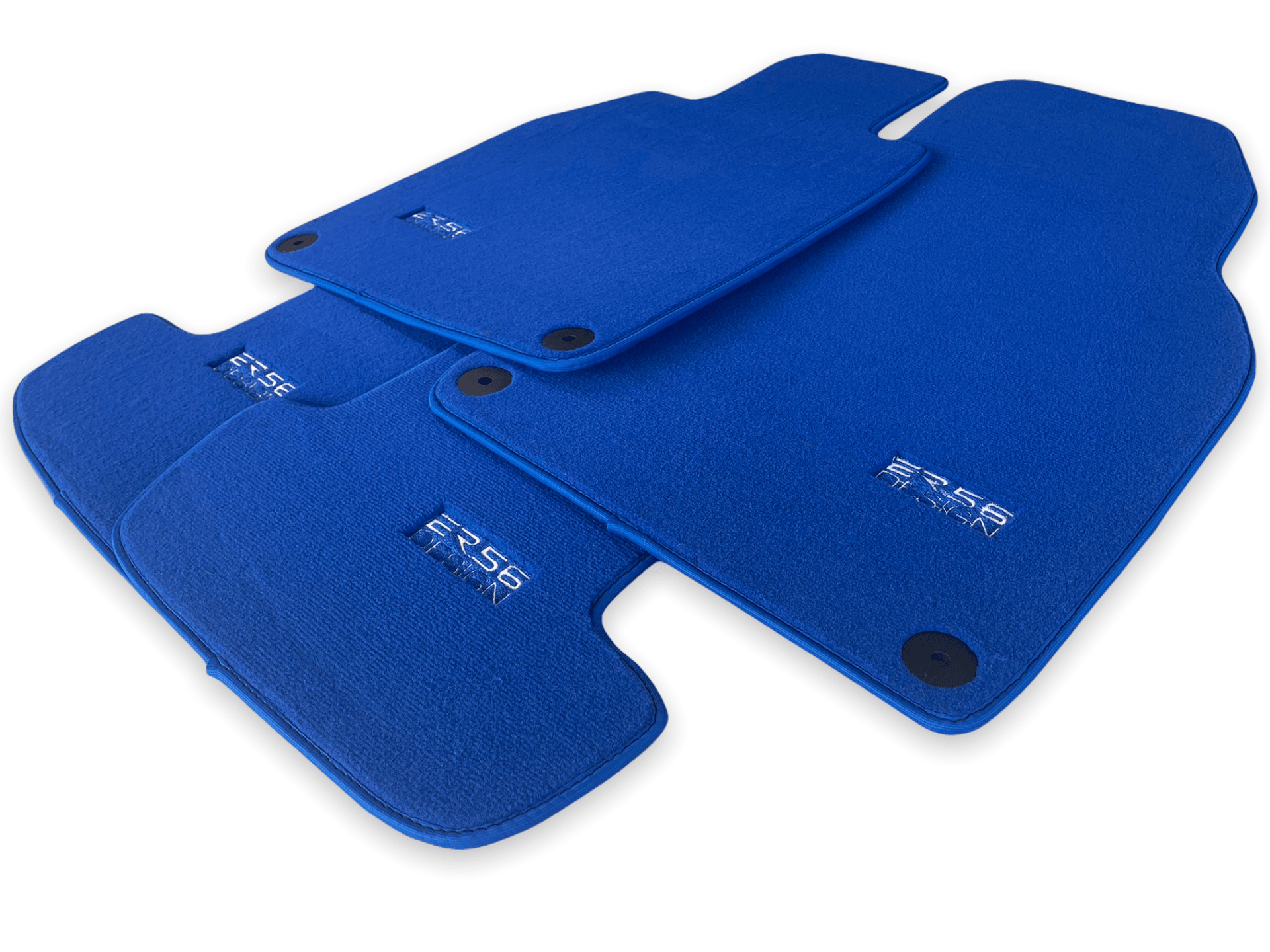 Blue Floor Mats for Porsche Cayenne (2010-2018) | ER56 Design - AutoWin