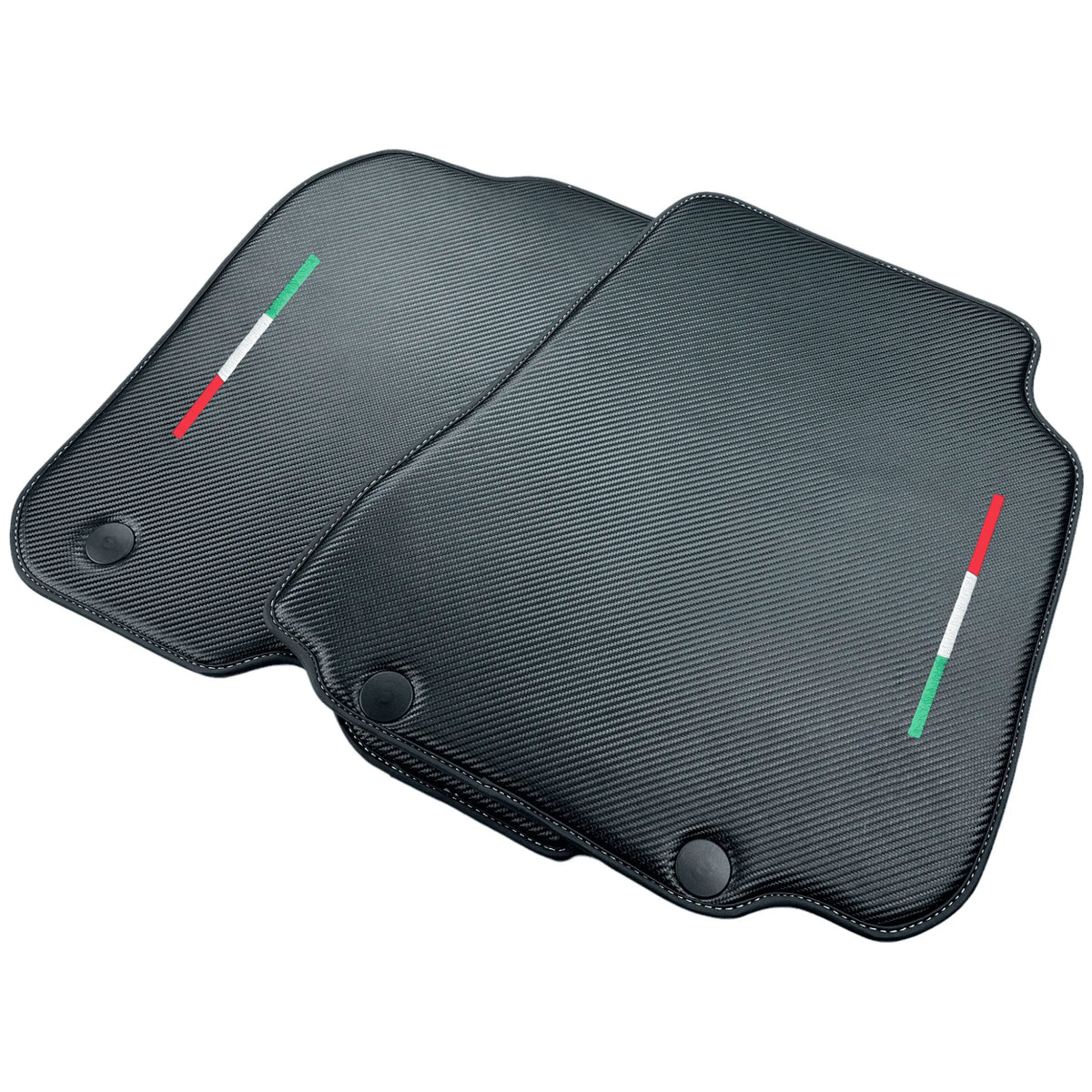 Carbon Fiber Leather Floor Mats For Ferrari 812 GTS (2019-2023)