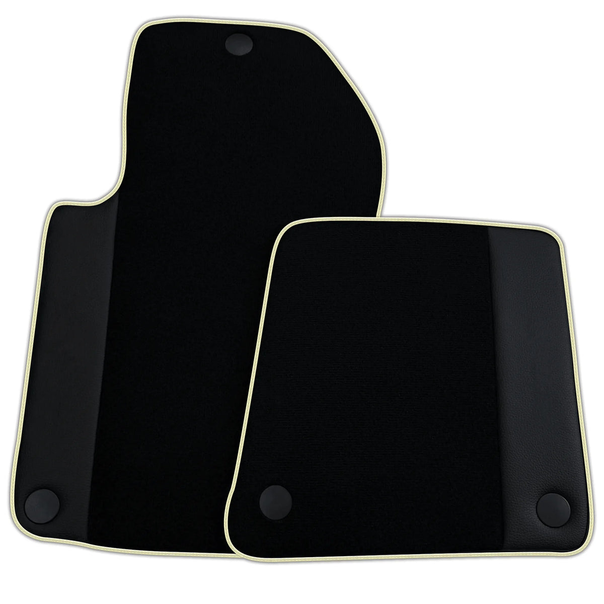 Custom Black Floor Mats For Ferrari 599 Coupe 2006-2012 With Leather
