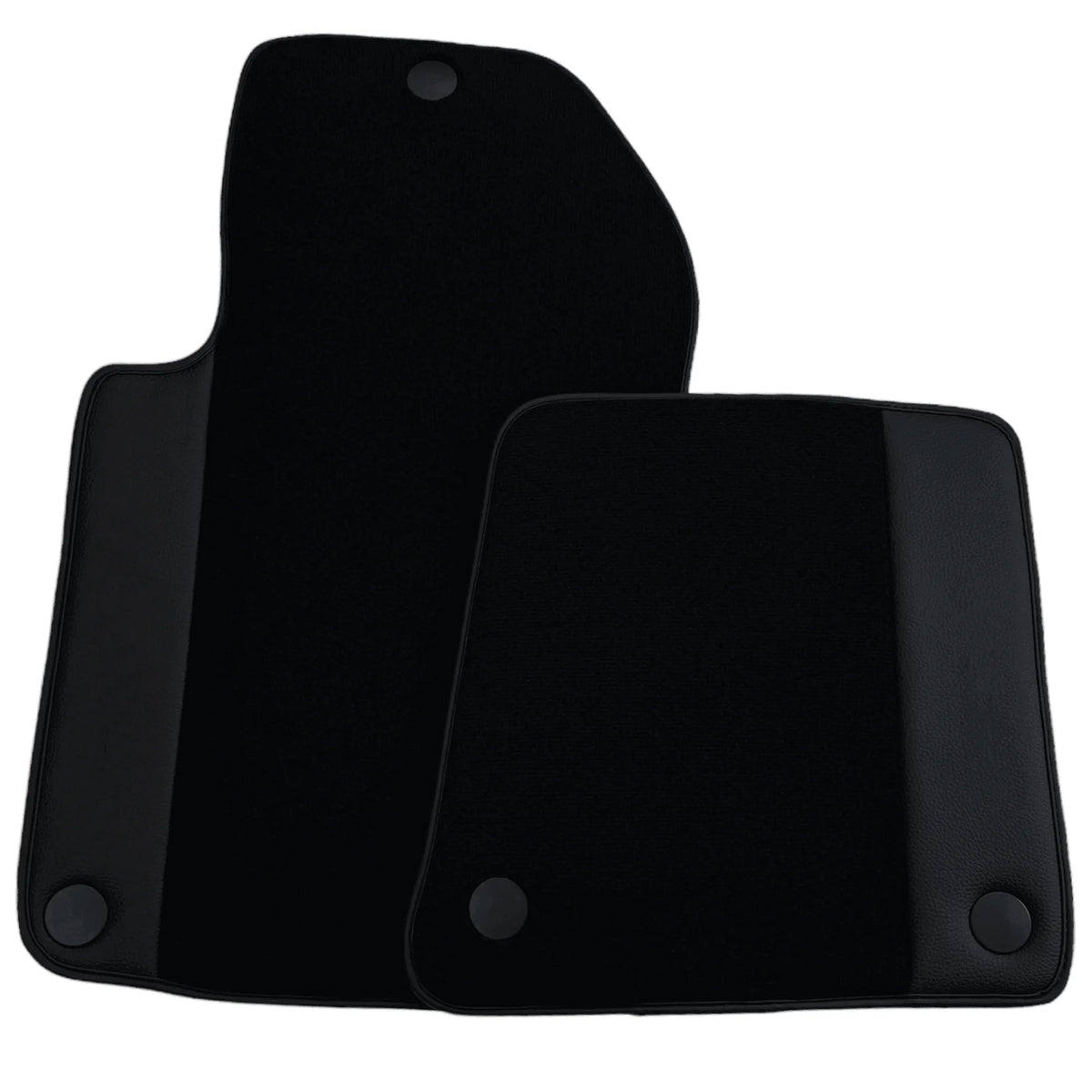 Custom Black Floor Mats For Ferrari 599 Coupe 2006-2012 With Leather