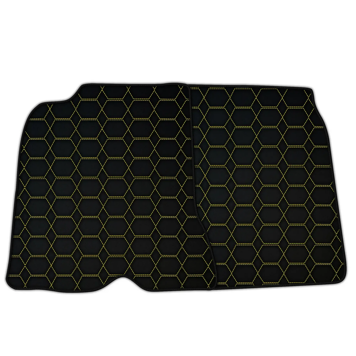 Customizable Hexagon Hex Pattern Floor Mats for 2015–2018 Ferrari California T