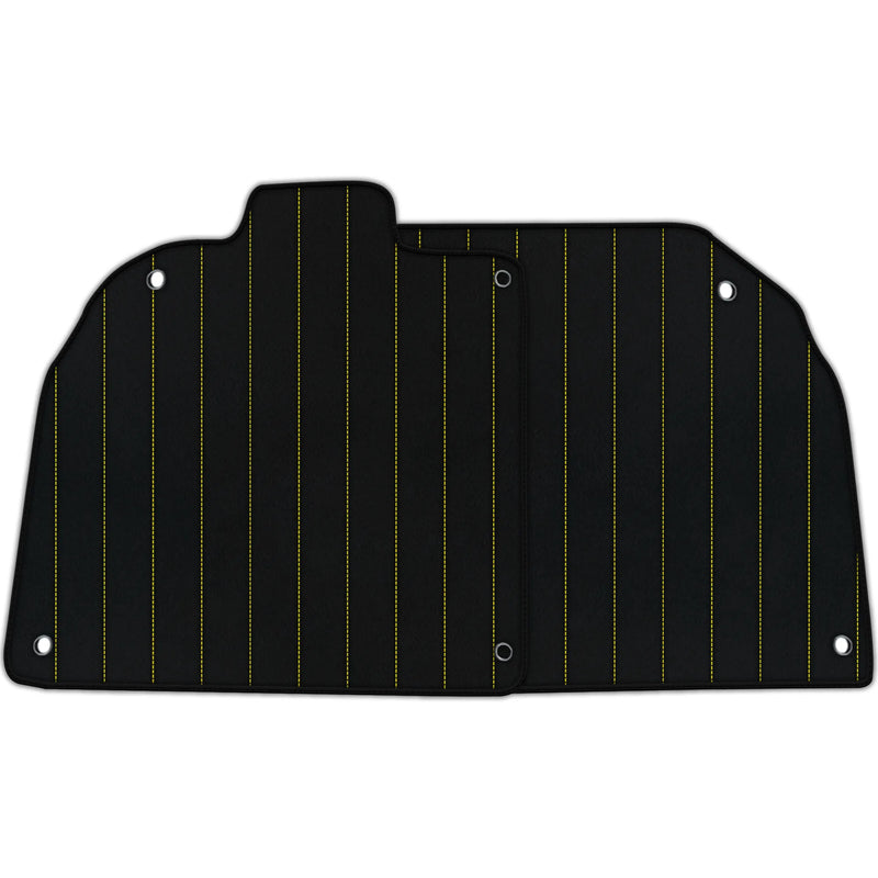 Customizable Leather Floor Mats with Line Pattern for Lamborghini Aventador SV (2012-2022)