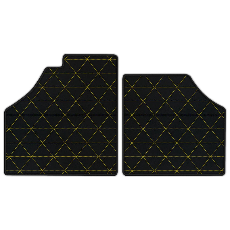 Tappetini in pelle personalizzabili con motivo triangolare per Ferrari Enzo (2002-2004)