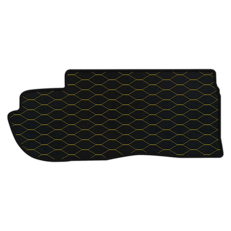 Tapis de coffre en cuir personnalisables avec motif Viper Hex pour Ferrari 599 Coupe (2006-2012)