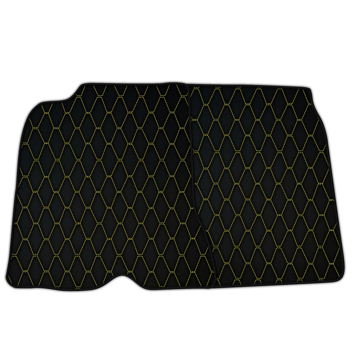 Customizable Vertical Hex Pattern Floor Mats for 2015–2018 Ferrari California T