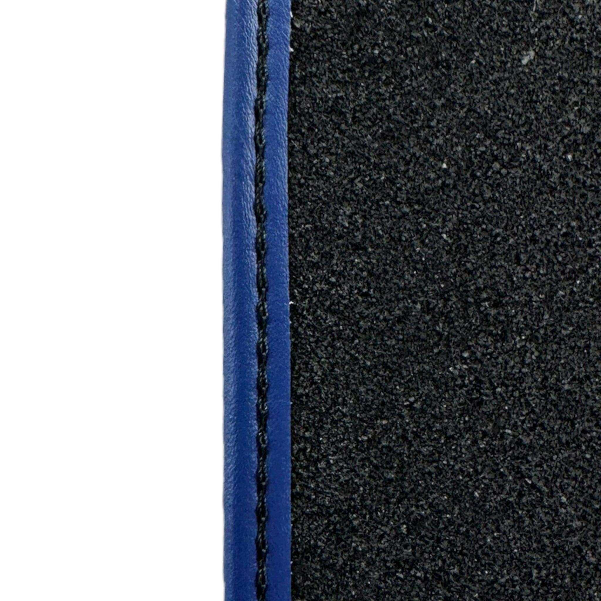 Dark Blue Floor Mats For Bentley Continental GT (2018–2023) - AutoWin