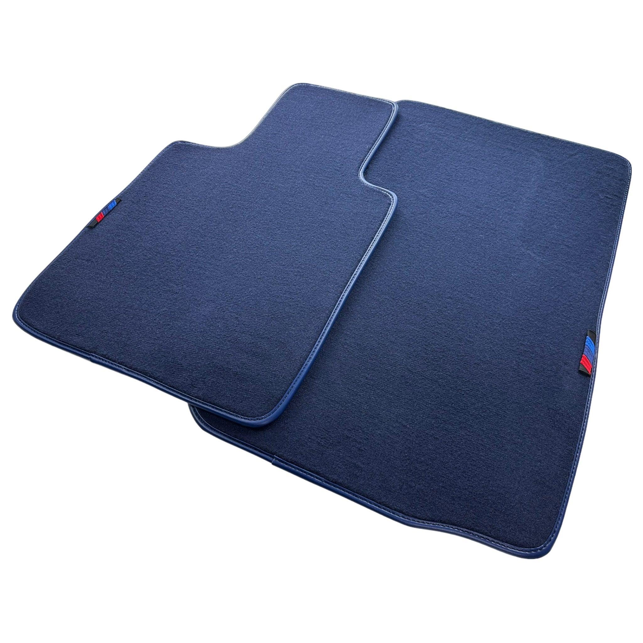 Dark Blue Floor Mats For BMW Z4 Series E89 With M Package - AutoWin