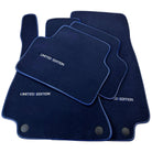 Dark Blue Floor Mats For Mercedes Benz GLE-Class C167 Coupe - 5 Seats (2020-2023) Hybrid | Limited Edition - AutoWin
