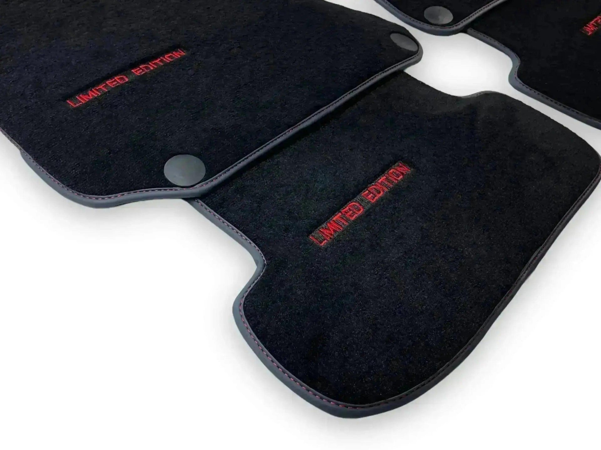 Dark Blue Floor Mats For Mercedes Benz GLK-Class X204 (2008-2012) | Limited Edition - AutoWin