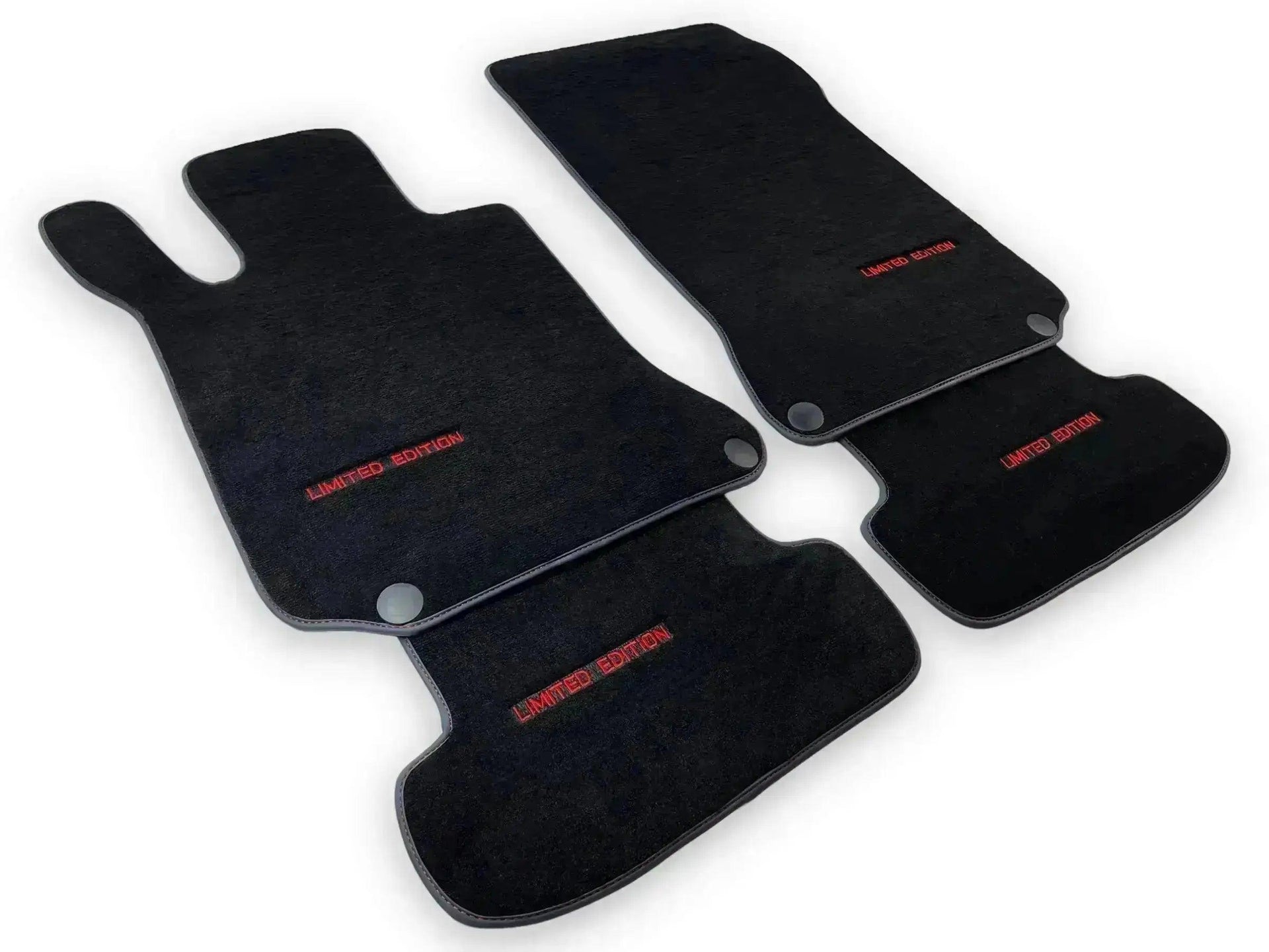 Dark Blue Floor Mats For Mercedes Benz GLK-Class X204 (2012-2015) | Limited Edition - AutoWin