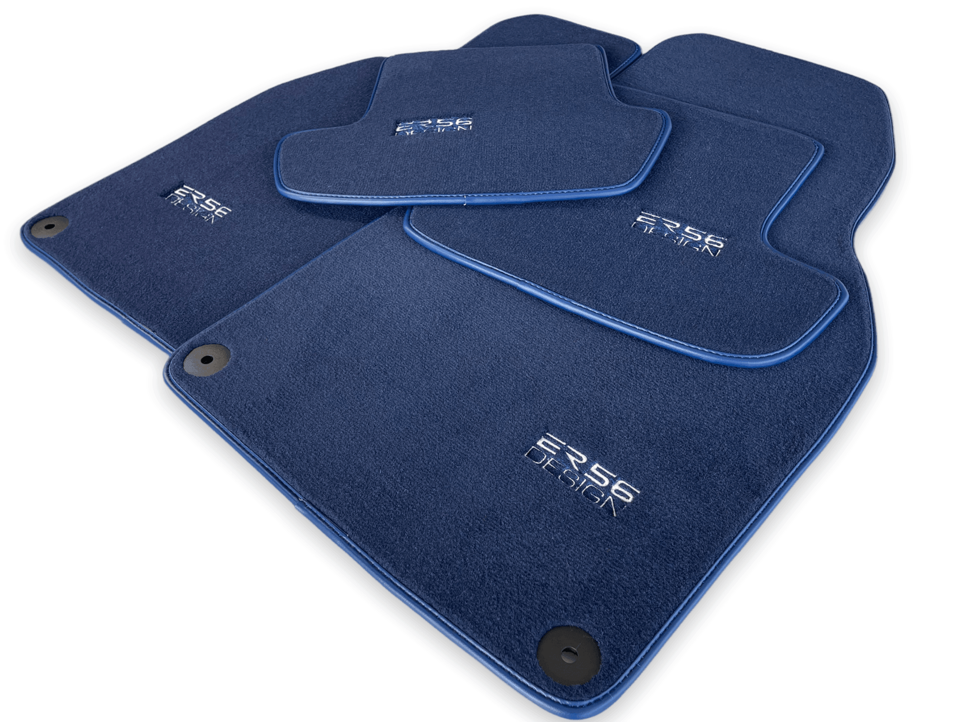 Dark Blue Floor Mats for Porsche 911 - 991 (2012-2019) | ER56 Design - AutoWin