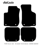 Floor Mats for Audi A3 - 5-door Hatchback (2000-2003) Er56 Design - AutoWin