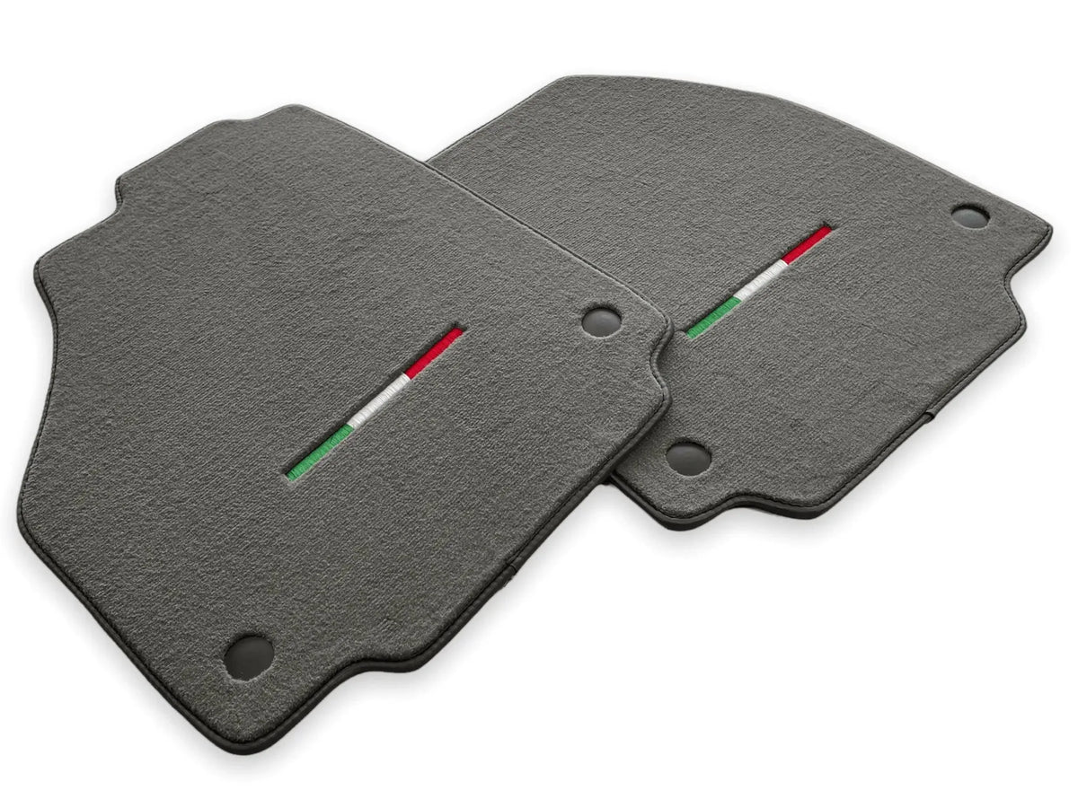 Floor Mats For Ferrari 458 Italia 2009-2015 Gray Autowin Brand Italian Edition - AutoWin