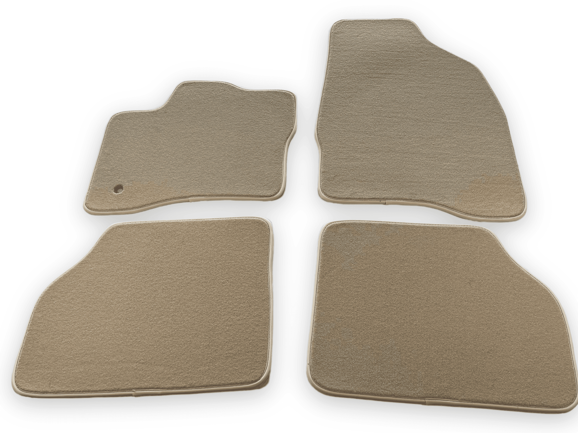 Floor Mats for Lincoln MKC (2014-2020) Beige Tailored Carpets - AutoWin