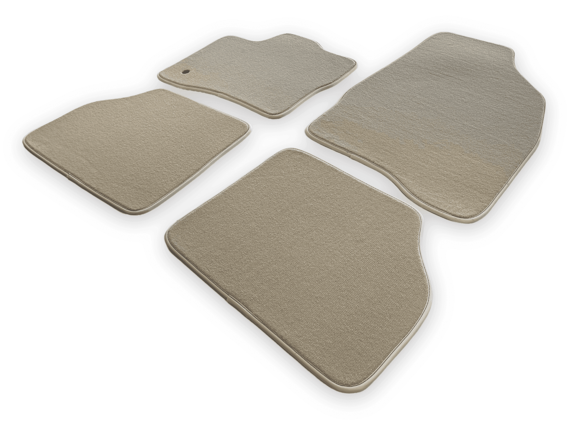 Floor Mats for Lincoln MKZ (2006-2020) Beige Tailored Carpets - AutoWin