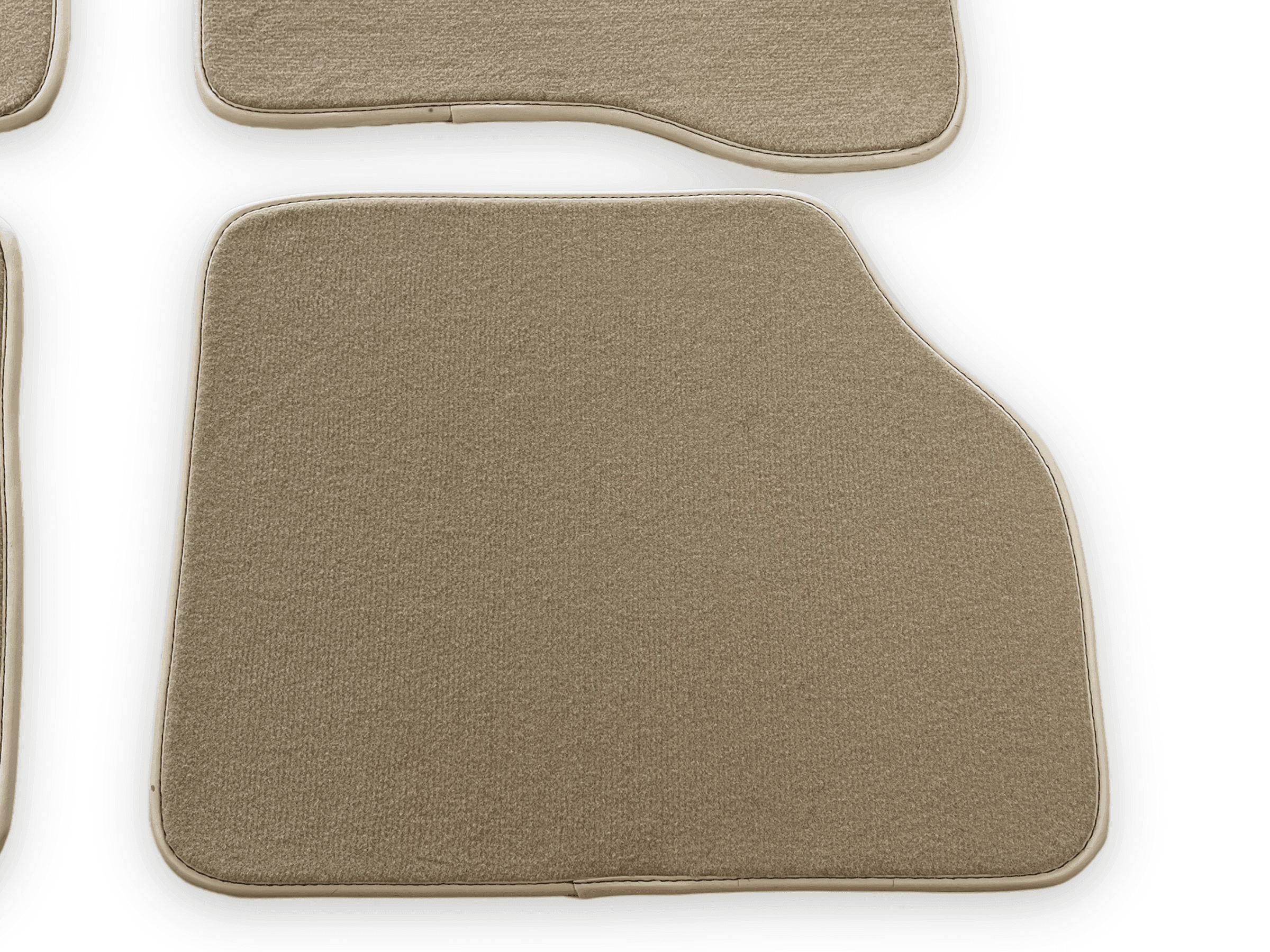 Floor Mats for Lincoln Nautilus (2019-2024) SUV Beige Tailored Carpets - AutoWin