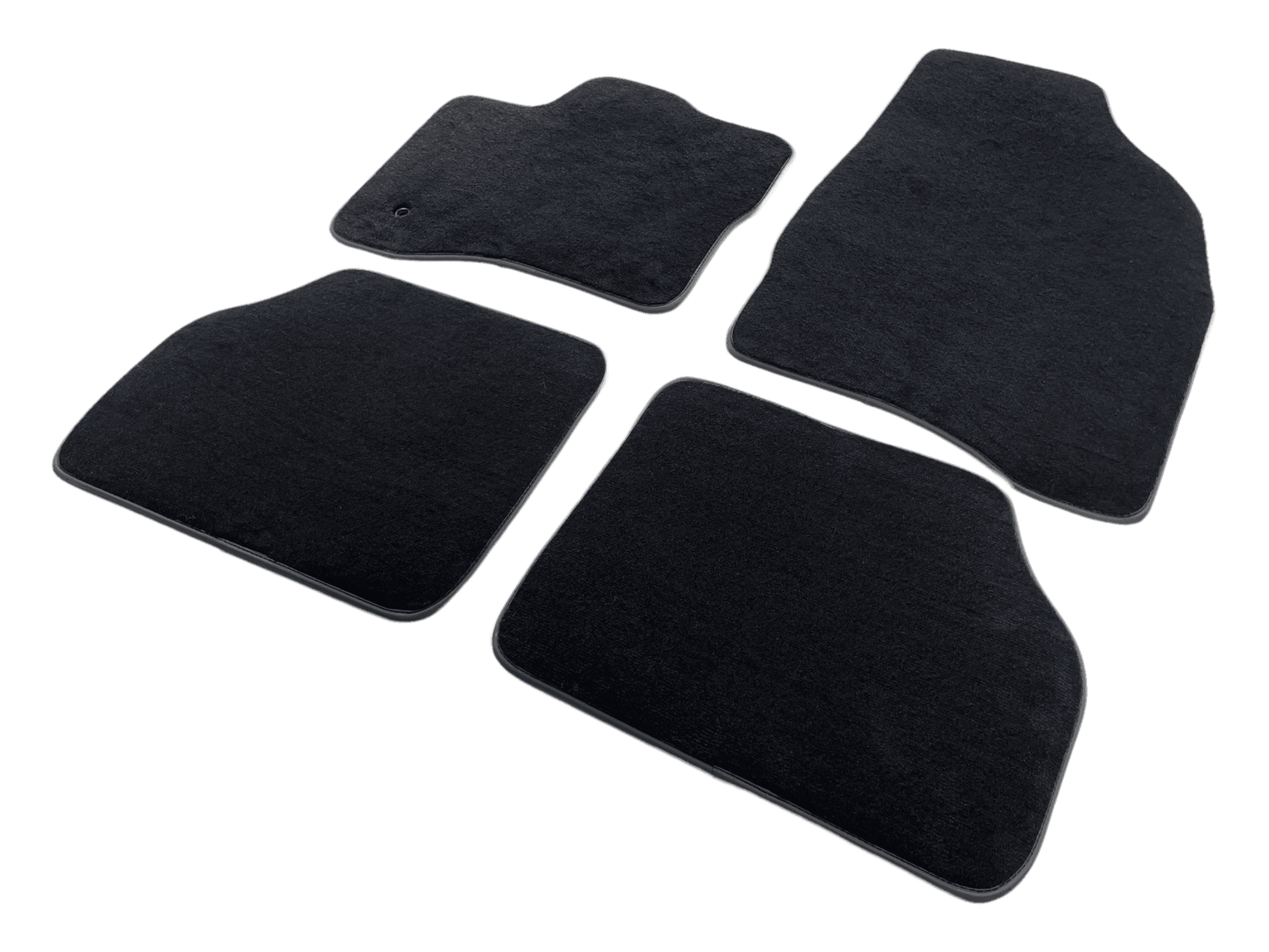Floor Mats for Lincoln Nautilus (2019-2024) SUV Black Tailored Carpets - AutoWin