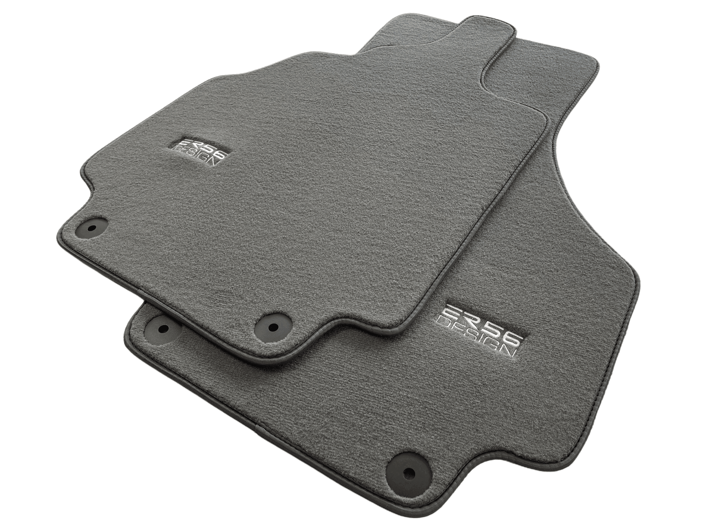 Gray Floor Mats for Audi R8 2007-2015 ER56 Design - AutoWin