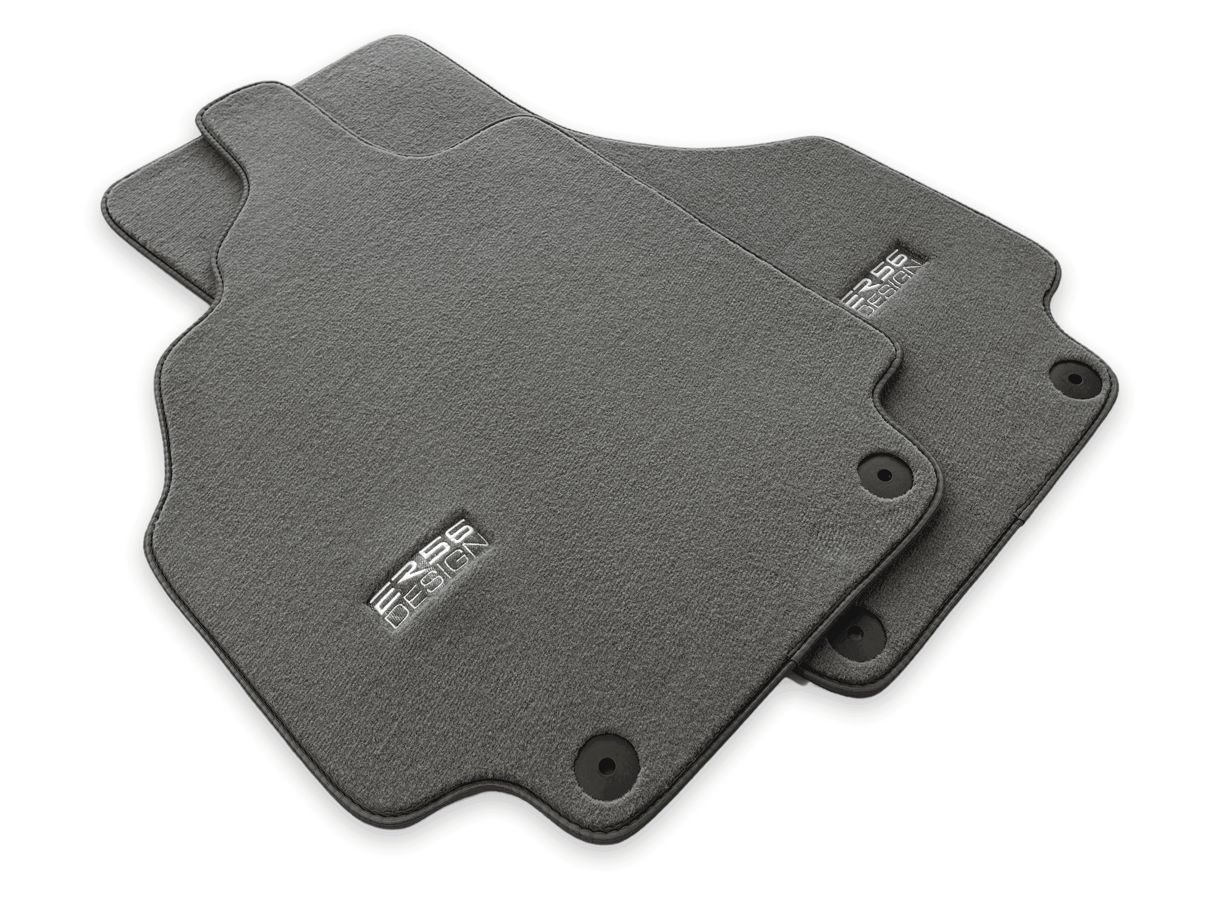 Gray Floor Mats for Audi R8 2007-2015 ER56 Design - AutoWin