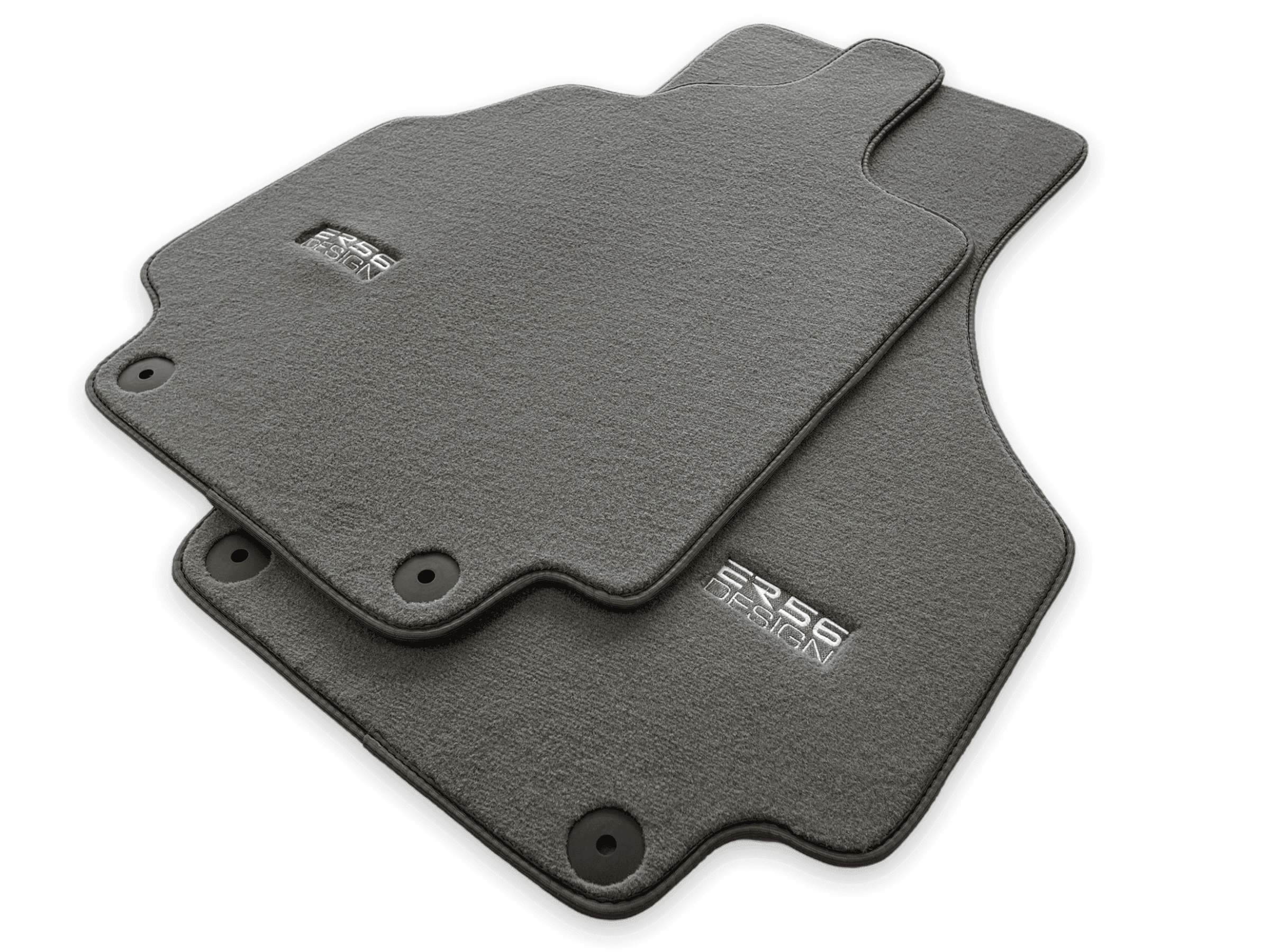 Gray Floor Mats for Audi R8 2007-2015 ER56 Design - AutoWin