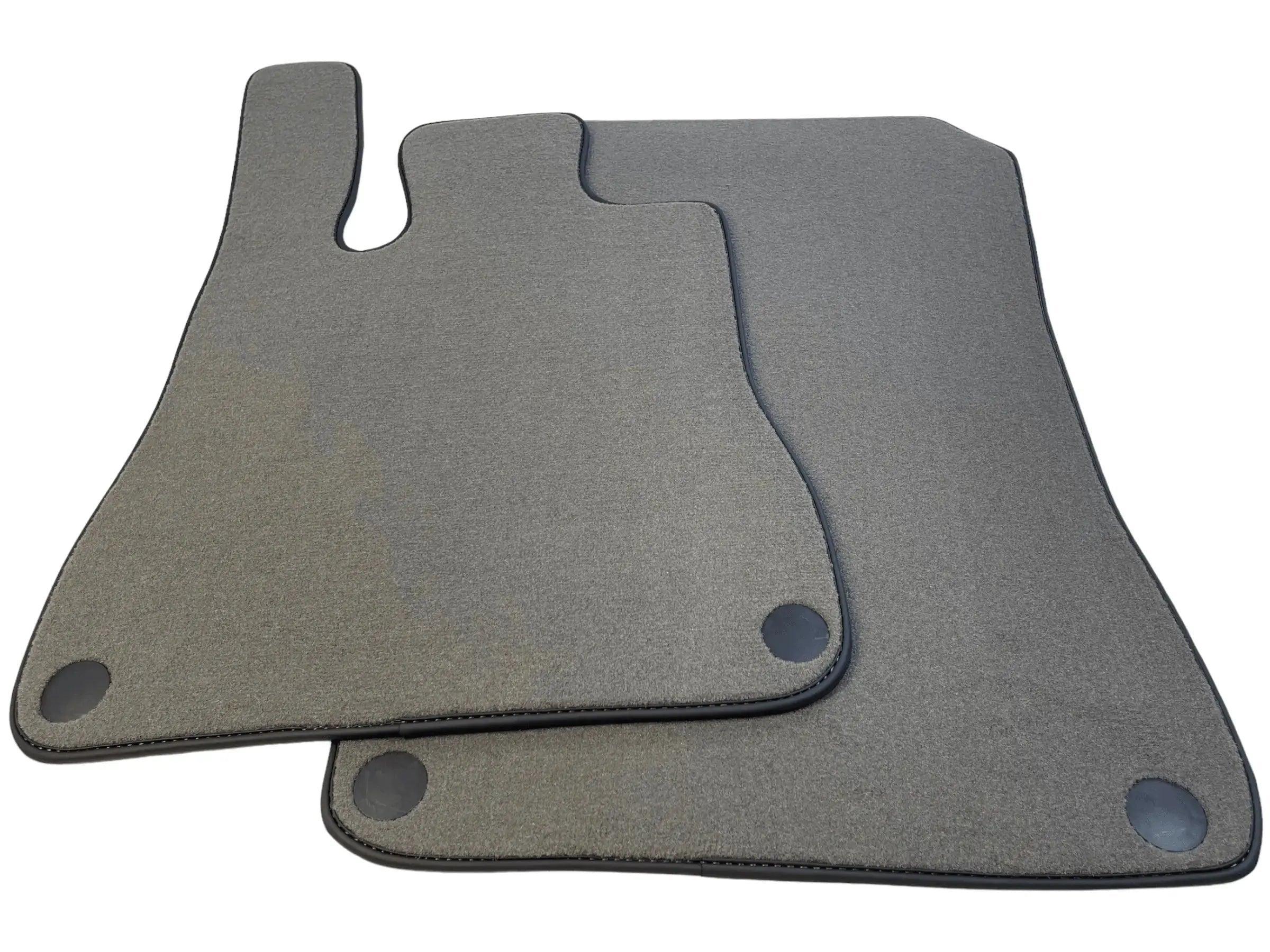 Gray Floor Mats For Mercedes-Benz R170 (1996-1998) Black Trim - AutoWin