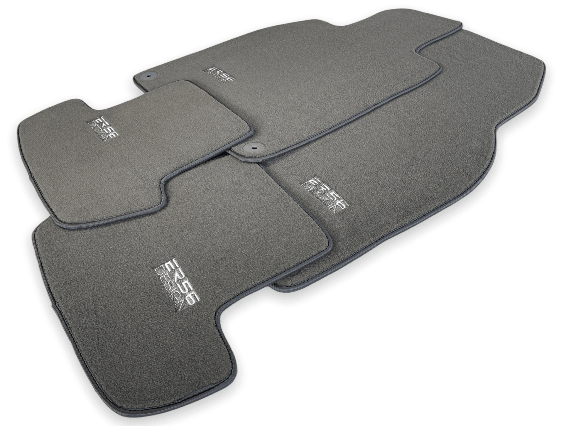Gray Floor Mats for Porsche Cayenne (2003-2010) | ER56 Design - AutoWin