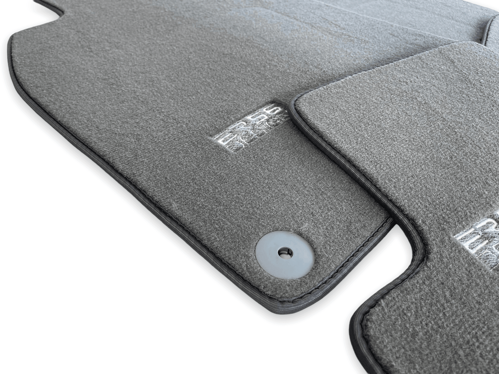 Gray Floor Mats for Porsche Cayenne (2018-2023) | ER56 Design - AutoWin