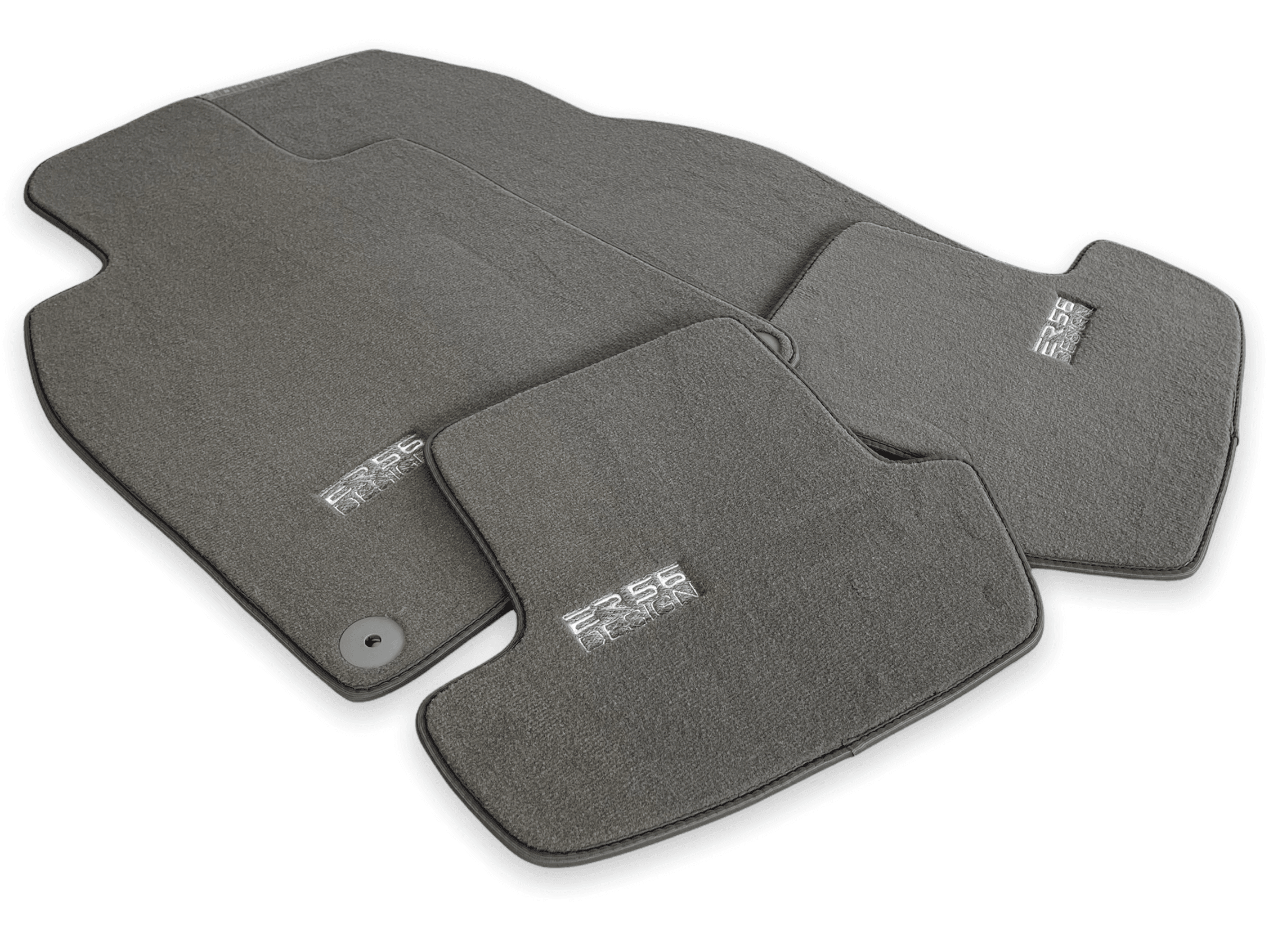 Gray Floor Mats for Porsche Panamera (2017-2023) | ER56 Design - AutoWin