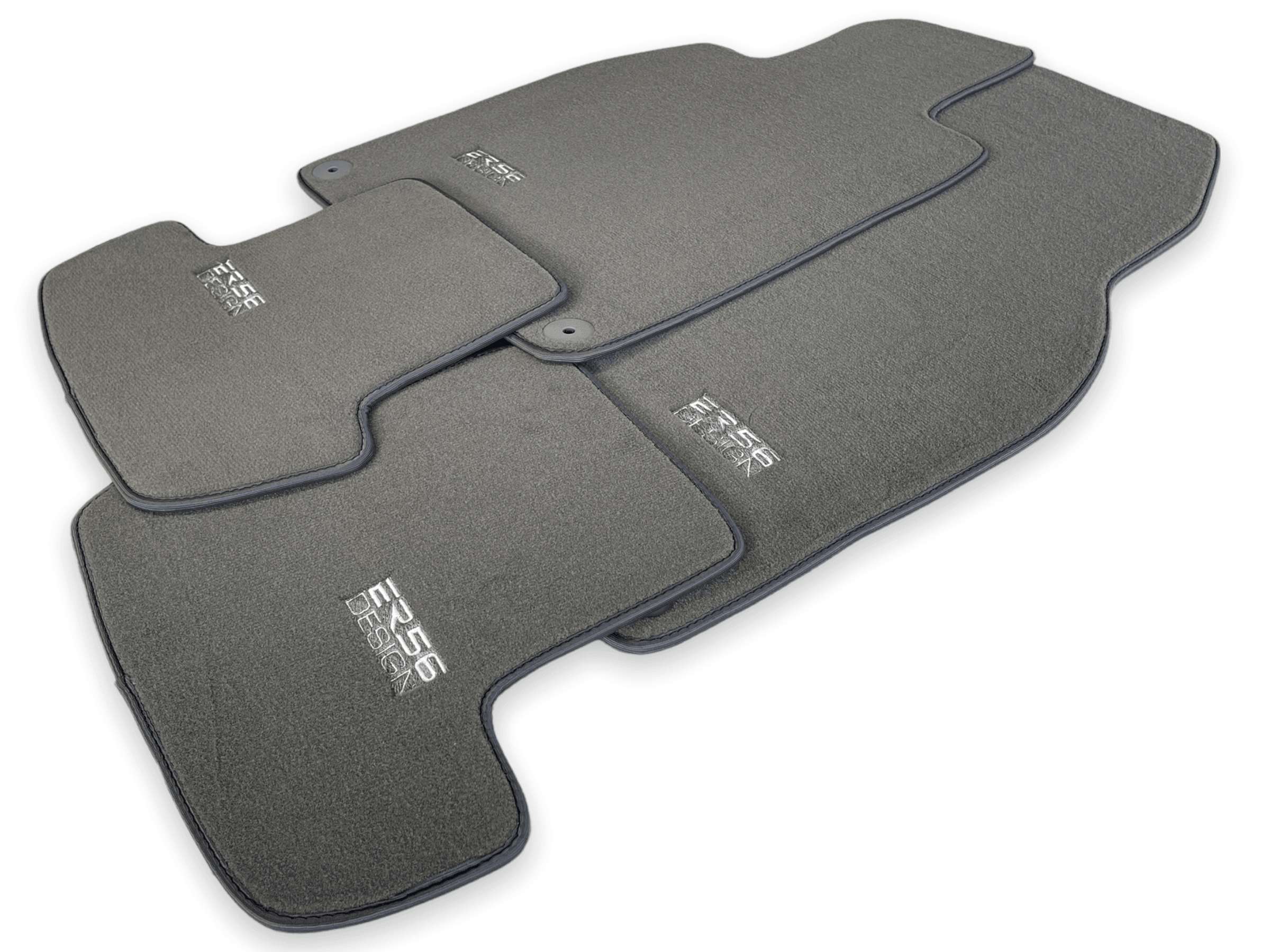 Gray Floor Mats for Porsche Panamera (2017-2023) | ER56 Design - AutoWin