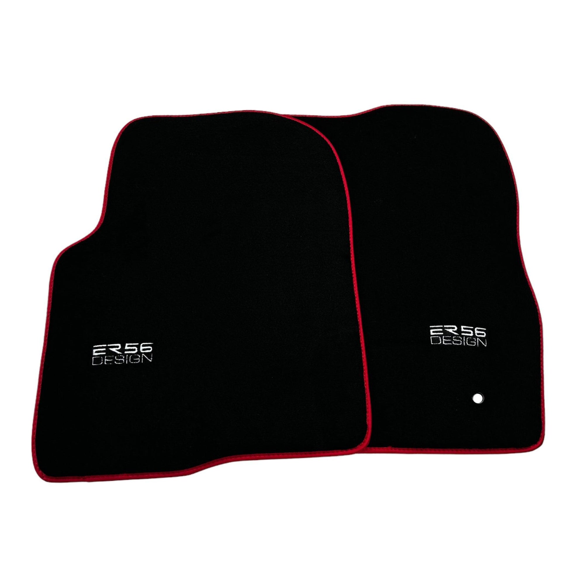 Black Floor Mats For Ford F150 (2009-2014) ER56 Design - AutoWin