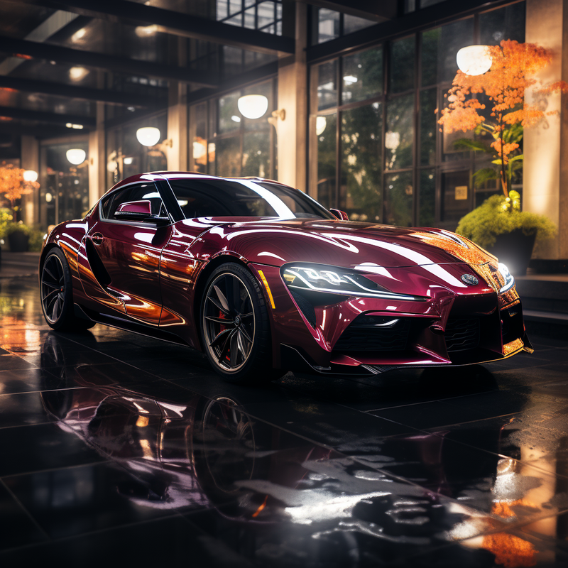 Tappetini auto Premium per Toyota Supra (2019-2023)