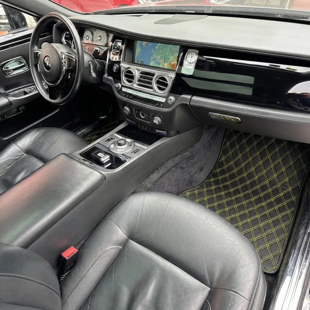 Interior look of floor mats for Rolls Royce Ghost Series I (2010–2020)