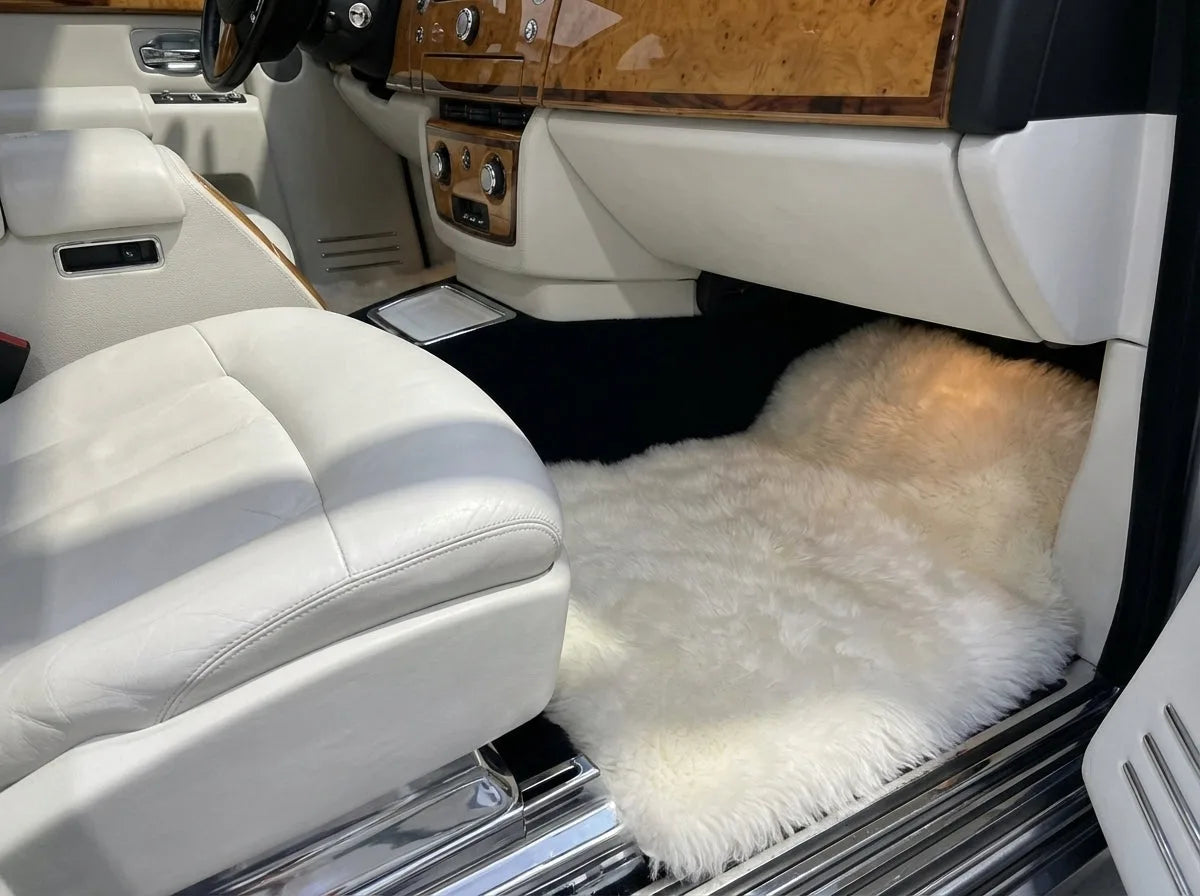 Interior look of floor mats for Rolls Royce Phantom VIII (2017-2024) ER56 Design Brand