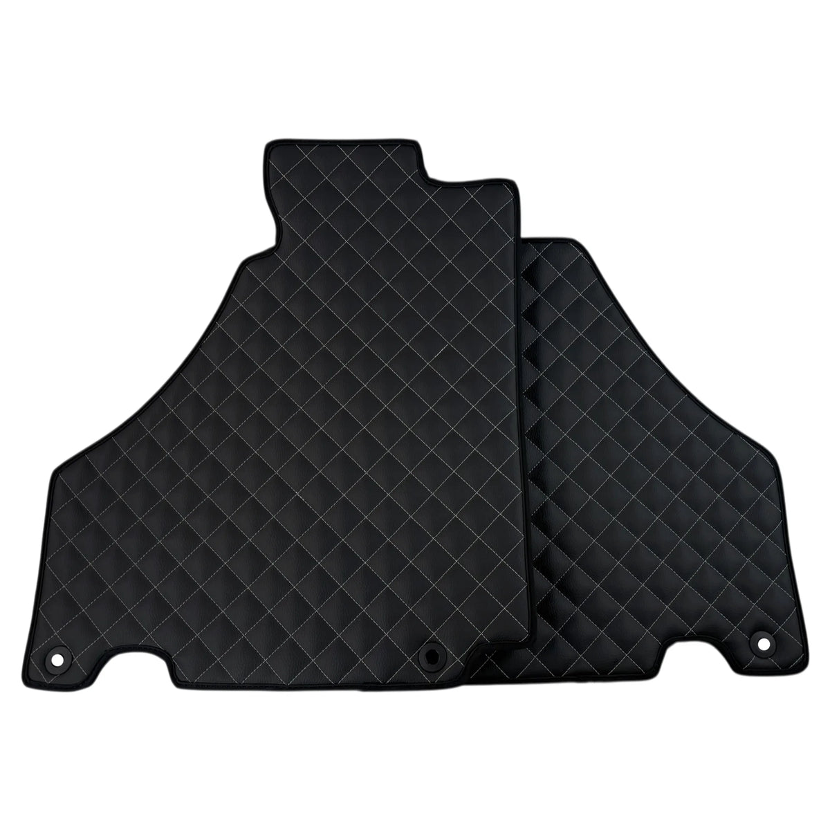 Leather Floor Mats with Single Diamond Pattern for Ferrari 360 (1999-2005)