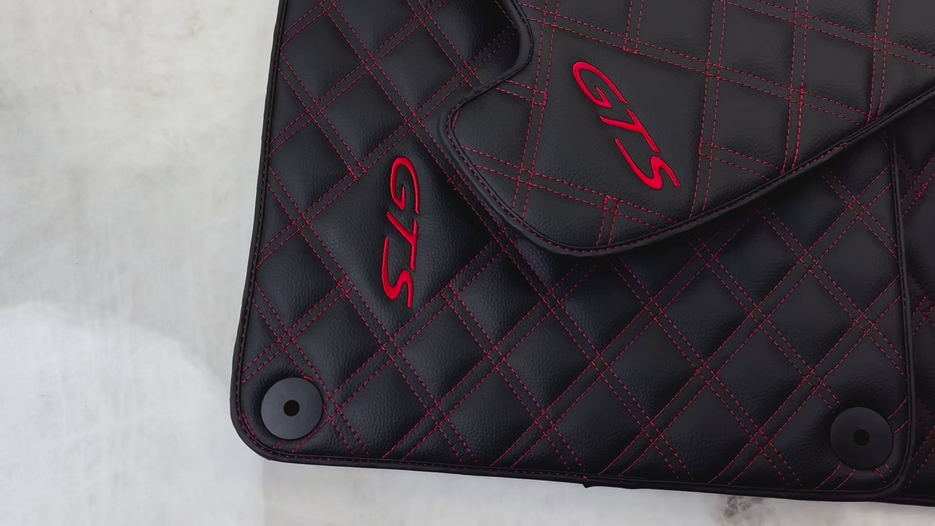 Alfombrillas de cuero para Porsche 911 - 992 GTS (2019-2024) - AutoWin