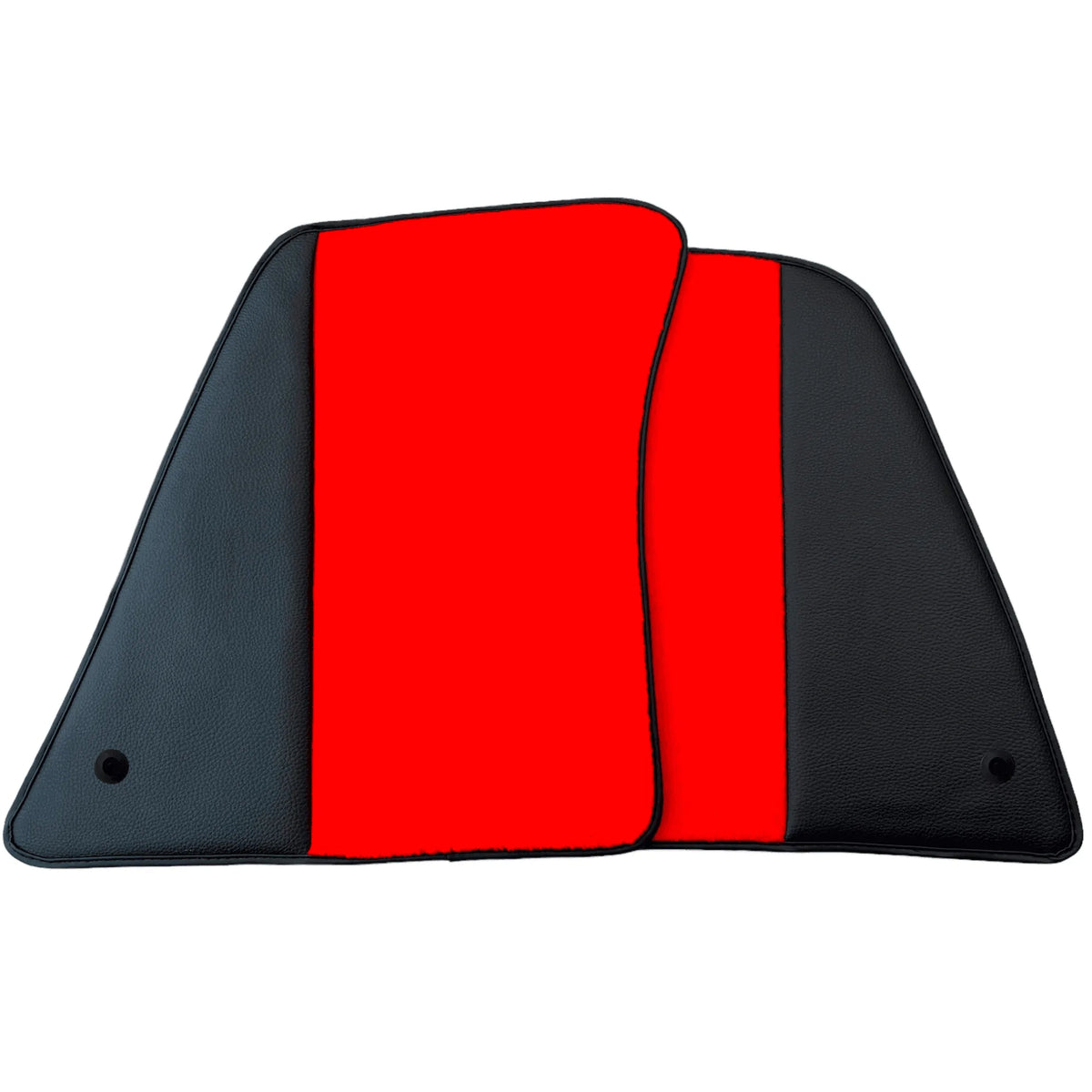Red Floor Mats for Ferrari SF90 Stradale (2019-2024) with Leather