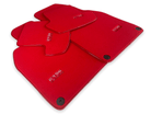 Red Floor Mats for Porsche Cayenne (2003-2010) | ER56 Design - AutoWin