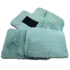 Tiffany Blue Sheepskin Floor Mats For Rolls Royce Phantom Drophead Coupe 2007–2016 Er56 Design Brand - AutoWin