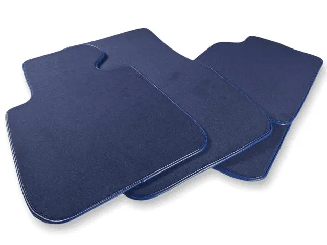Floor Mats For Rolls Royce Ghost Series II (2021-2024) Dark Blue - AutoWin