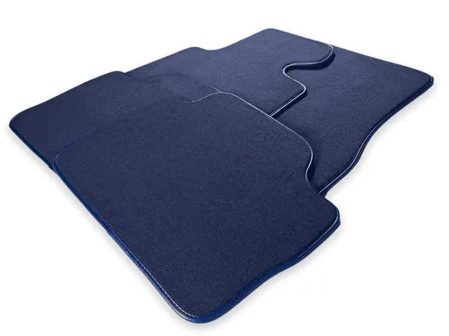 Floor Mats For Rolls Royce Ghost Series II (2021-2024) Dark Blue - AutoWin