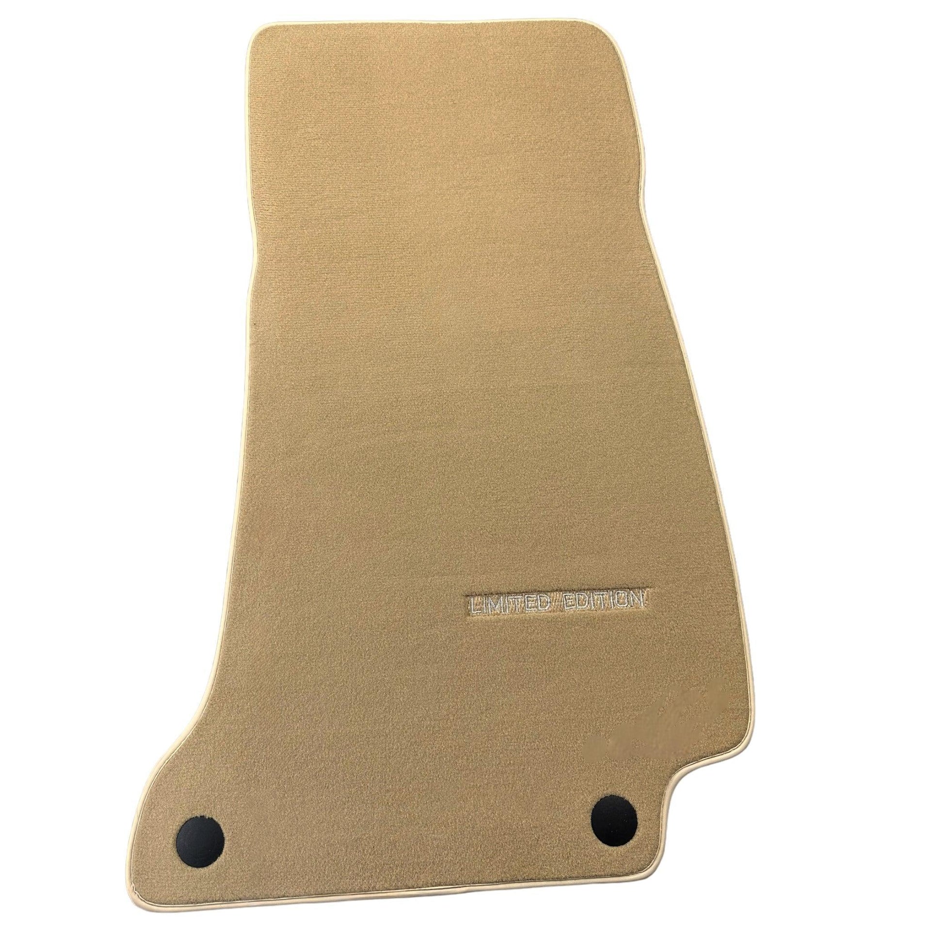 Beige Floor Mats For Mercedes Benz C-Class W203 Sedan (2000-2007) | Limited Edition - AutoWin