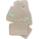 Beige Mats For BMW iX1 - U11 SUV Tailored Set Perfect Fit - AutoWin