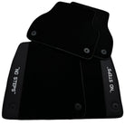 Black Floor Mats for Audi A5 - 8F7 Convertible (2009-2017) | No Steps - AutoWin