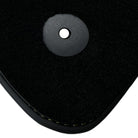 Black Floor Mats for Audi A6 - C6 Allroad Quattro Long (2006-2008) | Fighter Jet Edition - AutoWin