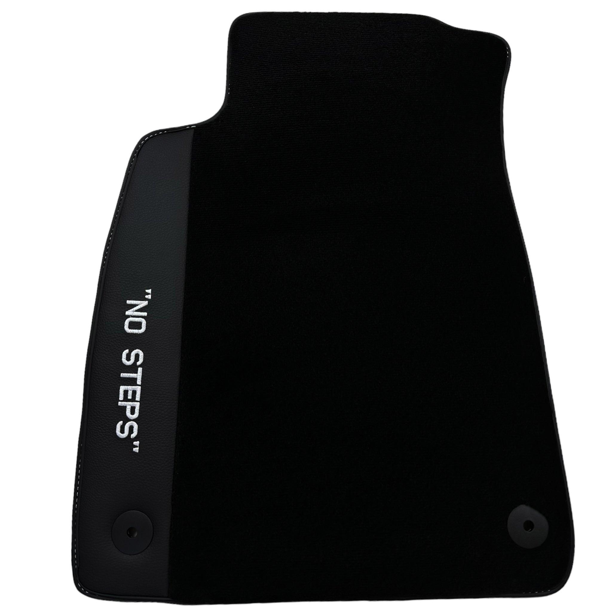 Black Floor Mats for Audi A6 - C8 Allroad Quattro (2019-2023) | No Steps - AutoWin